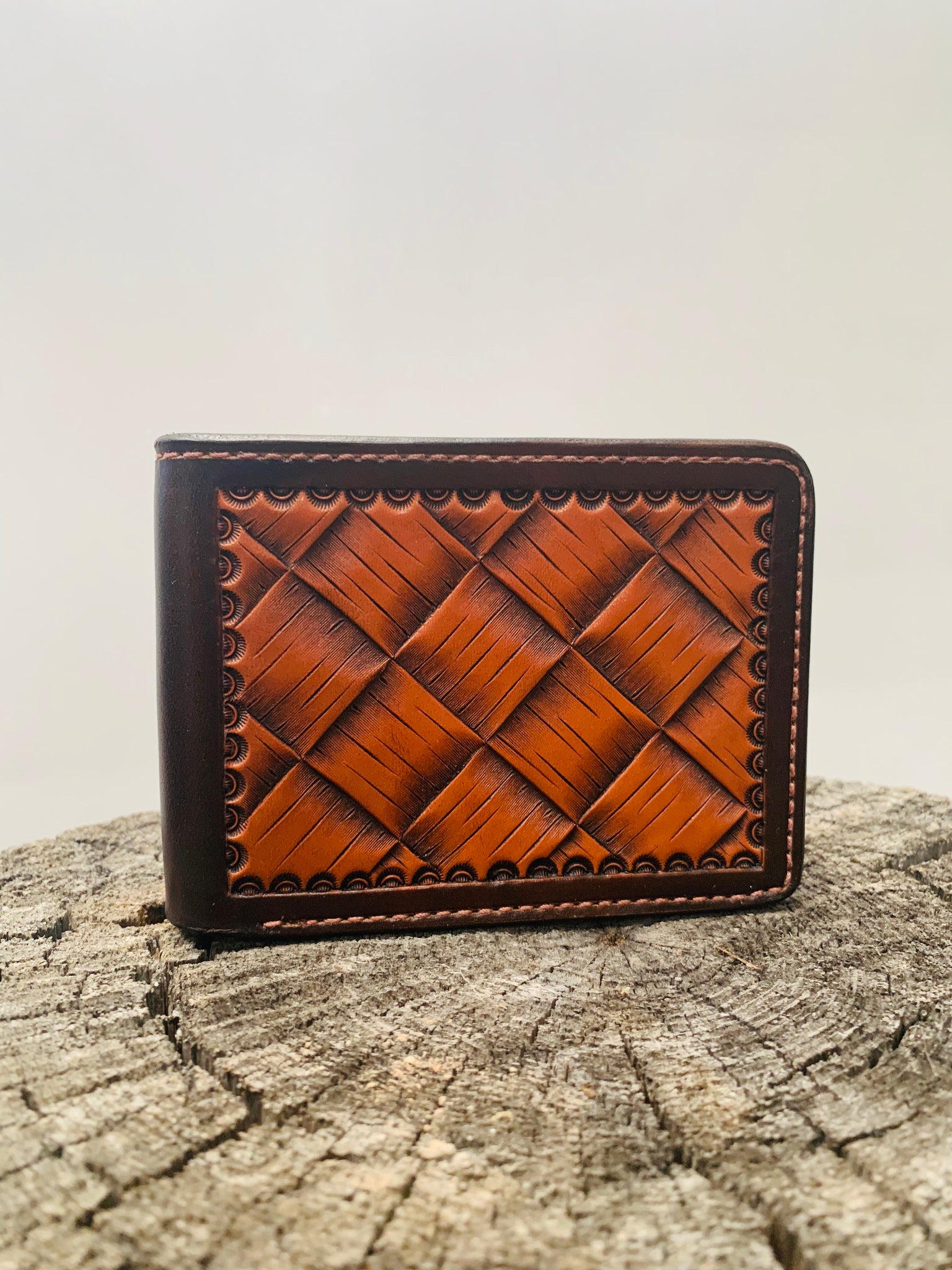 Handtooled Leather Wallets