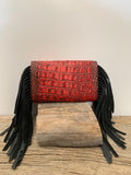 Red Clutch Wallet