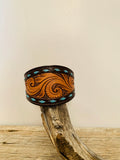 Tooled Leather Bracelet