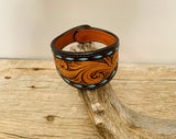 Tooled Leather Bracelet