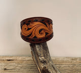 Tooled Leather Bracelet