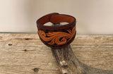 Tooled Leather Bracelet