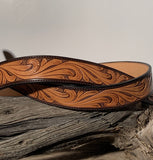 Floral Tooled Belt