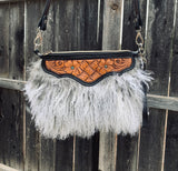 Wristlet /crossbody Purse-wooly