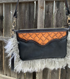 Wristlet /crossbody Purse-wooly