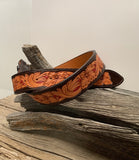 Floral Tooled Belt